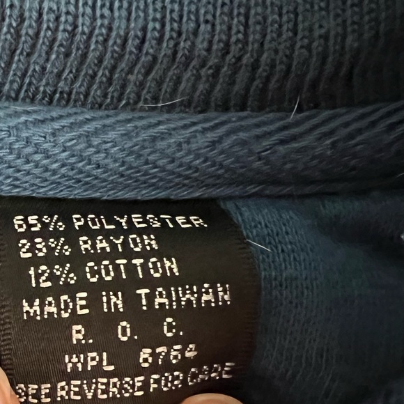 Christian Dior Vintage 90s Zip Up Sweatshirt Size Large - Picture 4 of 9